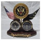 Army Clock / Thermometer