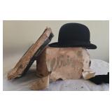 Bowler Hat and box, Wrens Springfield, Ohio