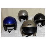4 Motorcycle Helmets