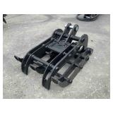 UNUSED GRAPPLE ATTACHMENT FOR MINI EXCAVATOR
