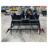 UNUSED MINI GRAPPLE ATTACHMENT FOR MINI SKID STEER
