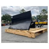 UNUSED MINI SNOW / PUSH BLADE FOR MINI SKID STEER