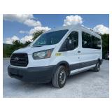 2018 FORD 15 PASSENGER MEDIUM DUTY VAN MODEL T350XLGRWD