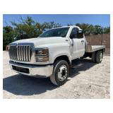 2023 INTERNATIONAL CV515 TRUCK W/ ALUMINUM EBY FLAT BED BODY