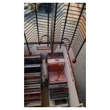 Mixed Lot of CDs and CD Rack