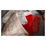 Christmas Tree Skirts, Stocking & Tablecloth