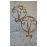Vintage Pair of Wall Sconces