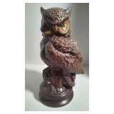 Large Ceramic Owl Figurine