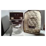 Vintage Coffee Maker w/Quilted Cover