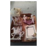 Mixed Decor Lot-Music Boxes & Figures