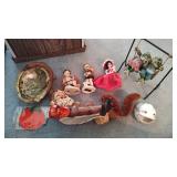Mixed Lot - Frogs on Swing, Gnome, other