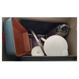 Kitchen Lot-9x13 Pan, Grater, Bread Pan, More