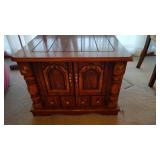 Retro Storage End Table