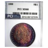 1886 Morgan MS66 LISTS $475