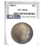 1880-O Morgan MS65 LISTS $14000