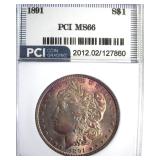 1891 Morgan MS66 LISTS $14500