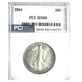 1944 Walking Liberty MS66 LISTS $240