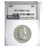 1962 Franklin PR69 Cameo LISTS $750