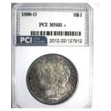 1899-O Morgan PCI MS65+ Nice Toning