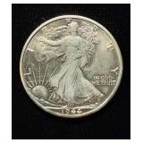 1944-D Walking Liberty Ch UNC