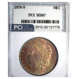 1878-S Morgan MS67 LISTS $10750