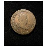 1840 2 Maravedis Spain