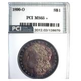 1890-O Morgan MS65+ LISTS $4000