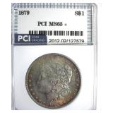 1879 Morgan MS65+ LISTS $775