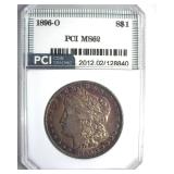 1896-O Morgan MS62 LISTS $3000