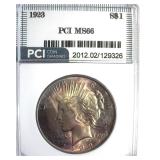 1923 Peace MS66 LISTS $500
