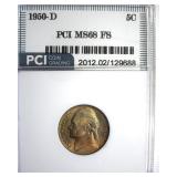 1950-D Nickel MS68 FS LISTS $2000 IN 67+