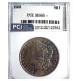 1903 Morgan MS65+ LISTS $460