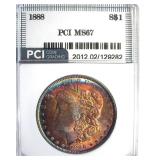 1888 Morgan MS67 LISTS $7250