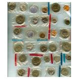 1962-1981 Coins from Mint Sets Still in Cellophane