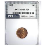 1912 Cent MS66 RB LISTS $550