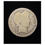 1902 Barber Quarter