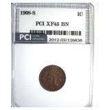 1908-S Cent XF45 BN LISTS $200