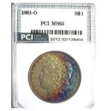 1891-O Morgan MS65 LISTS $5500