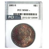 1881-S Morgan MS66+ LISTS $500