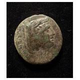 350BC Bull-Alexander-Lionskin VF+ AE28 Roman Rep.