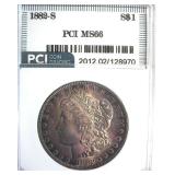 1882-S Morgan MS66 LISTS $400