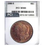 1880-S Morgan MS68 LISTS $5500