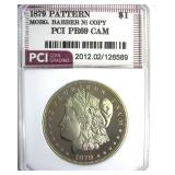 1879 Pattern Dollar PCI PR69CAM Mor/Barber Ni Copy