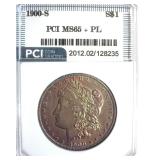 1900-S Morgan MS65+ PL LISTS $4750
