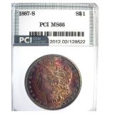 1887-S Morgan MS66 LISTS $10500