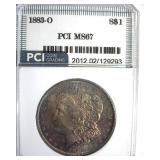 1883-O Morgan MS67 LISTS $3500