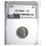 1971 Nickel MS67+ FS LISTS $5500