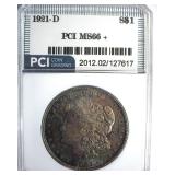 1921-D Morgan MS66+ LISTS $3250