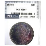 1878-S Morgan MS67 LISTS $10750