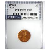 1975-S Cent PCI PR70 DCAM RD
